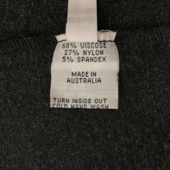 Mela Purdie Charcoal Gray Jacket Women's Size M Pockets Career 3/4 Sleeves - Picture 5 of 6